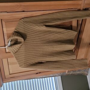 Forever 21, Camel, turtle neck sweater.  Large